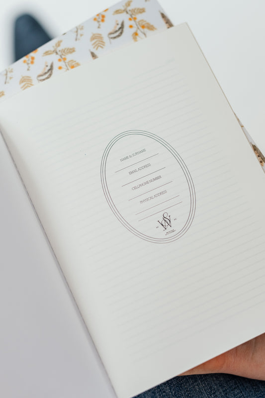 Notebook - Cape Dutch