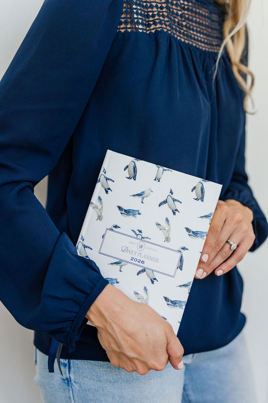 2026 Daily Planner - African Penguin