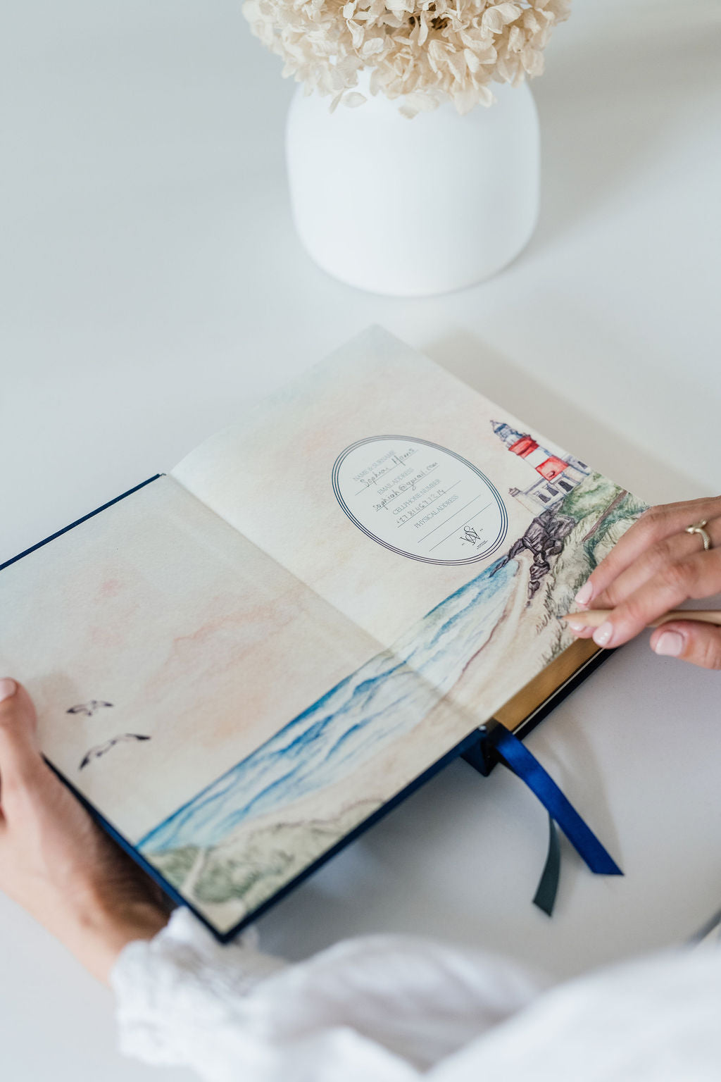 2026 Luxury Daily Planner - Navy