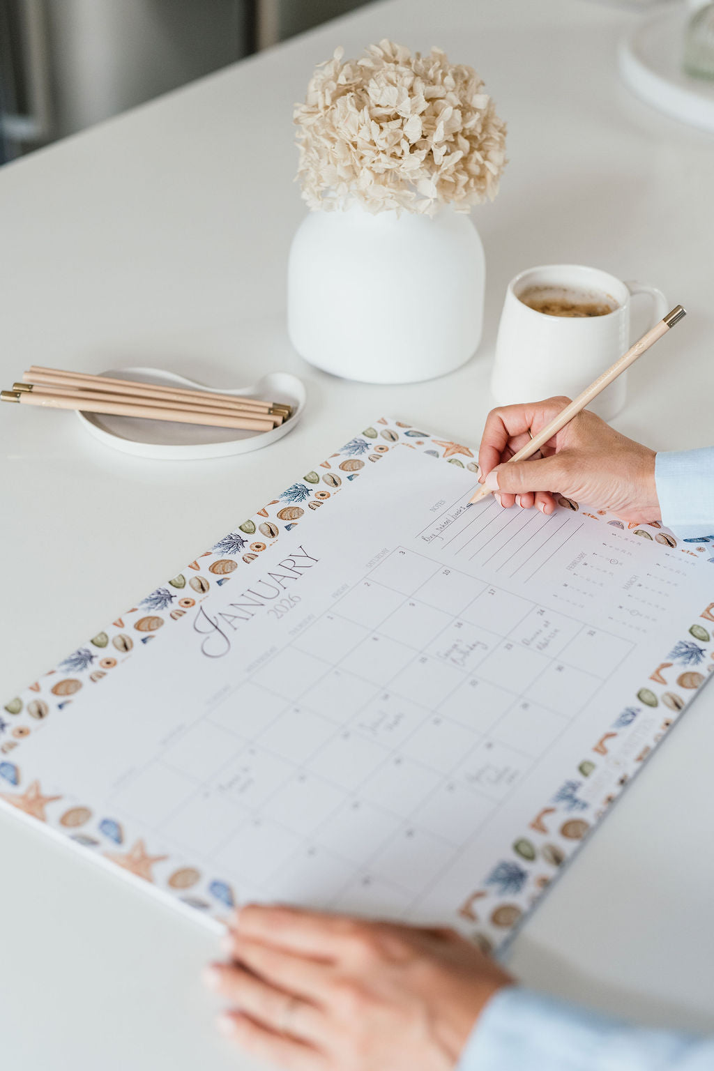 2026 Desk Planner - Shoreline
