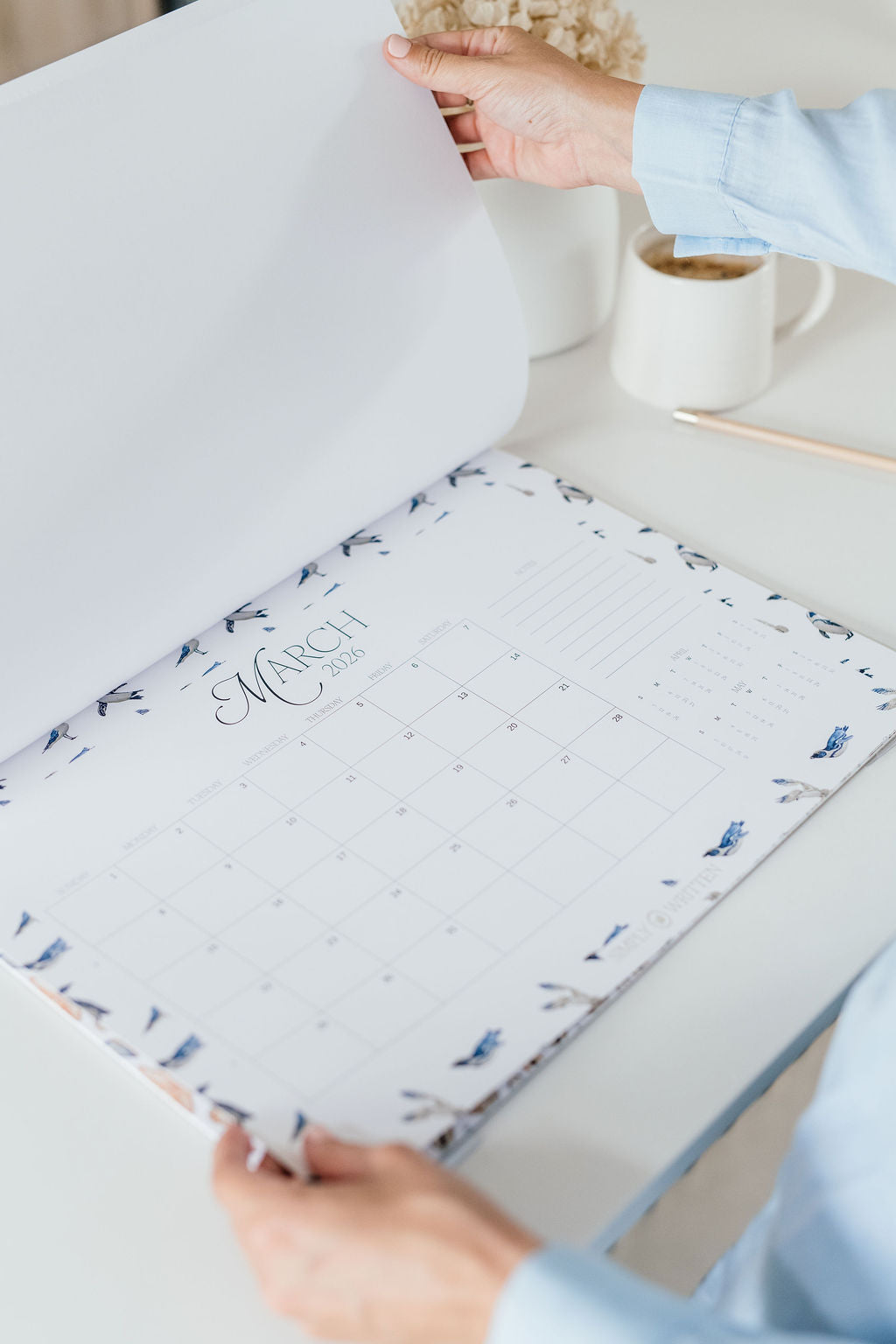 2026 Desk Planner - Shoreline