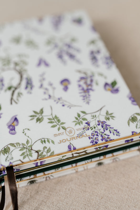 Lined Journal - Tree Wisteria
