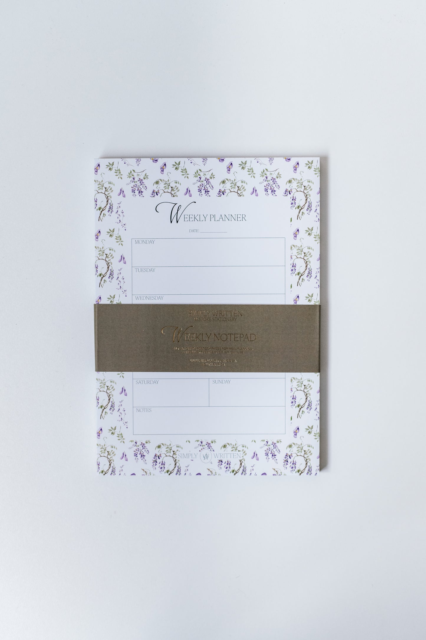 A5 Weekly Planner - Tree Wisteria