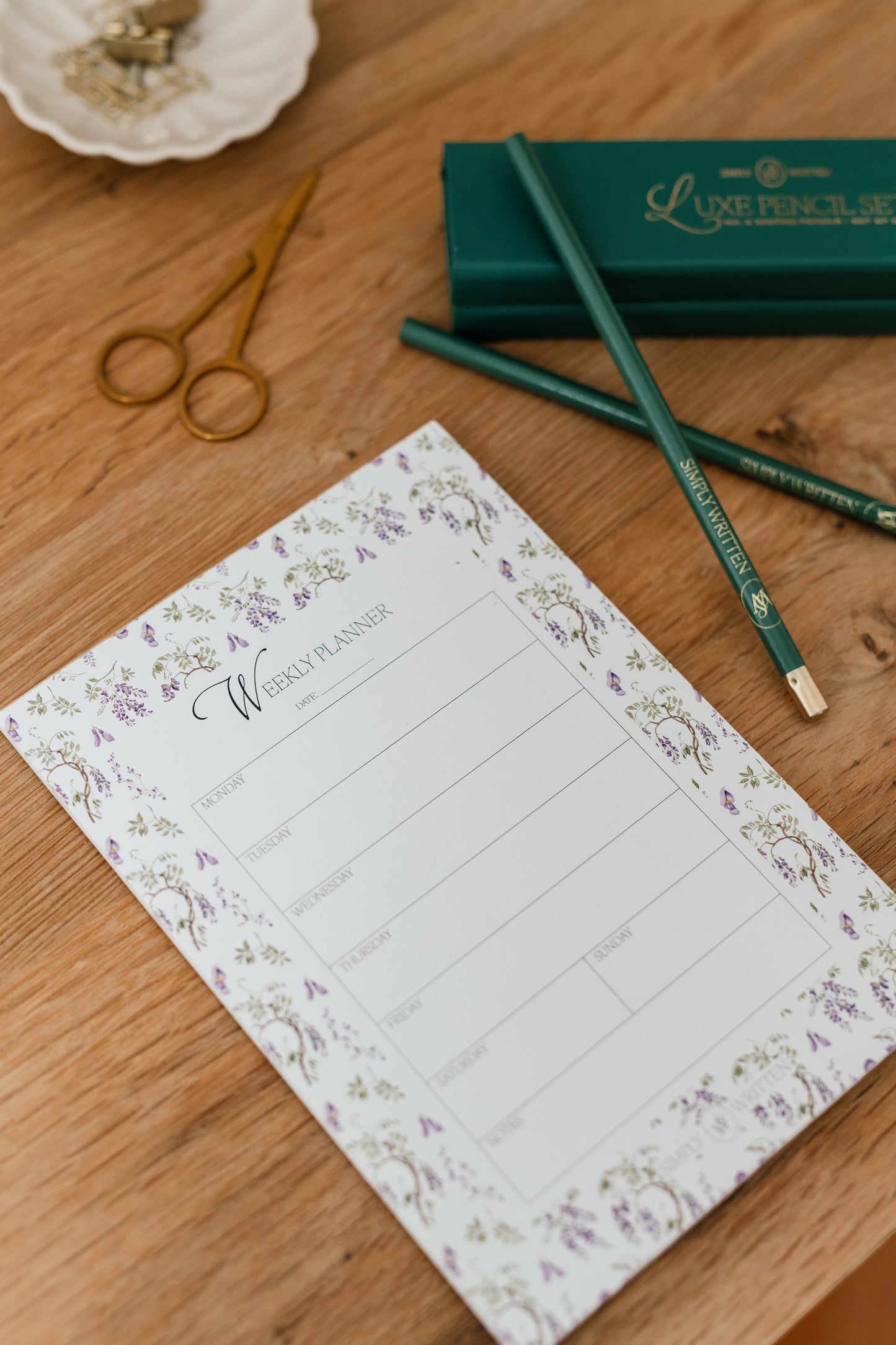 A5 Weekly Planner - Tree Wisteria