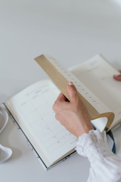 2026 Luxury Daily Planner - Navy