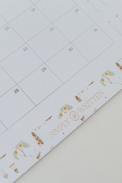 2026 Desk Planner - Wildwood