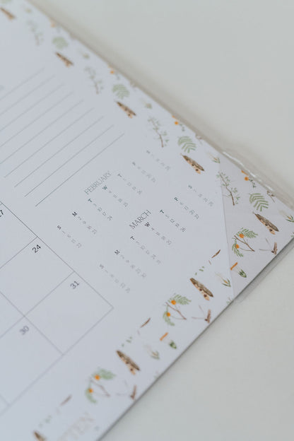 2026 Desk Planner - Wildwood